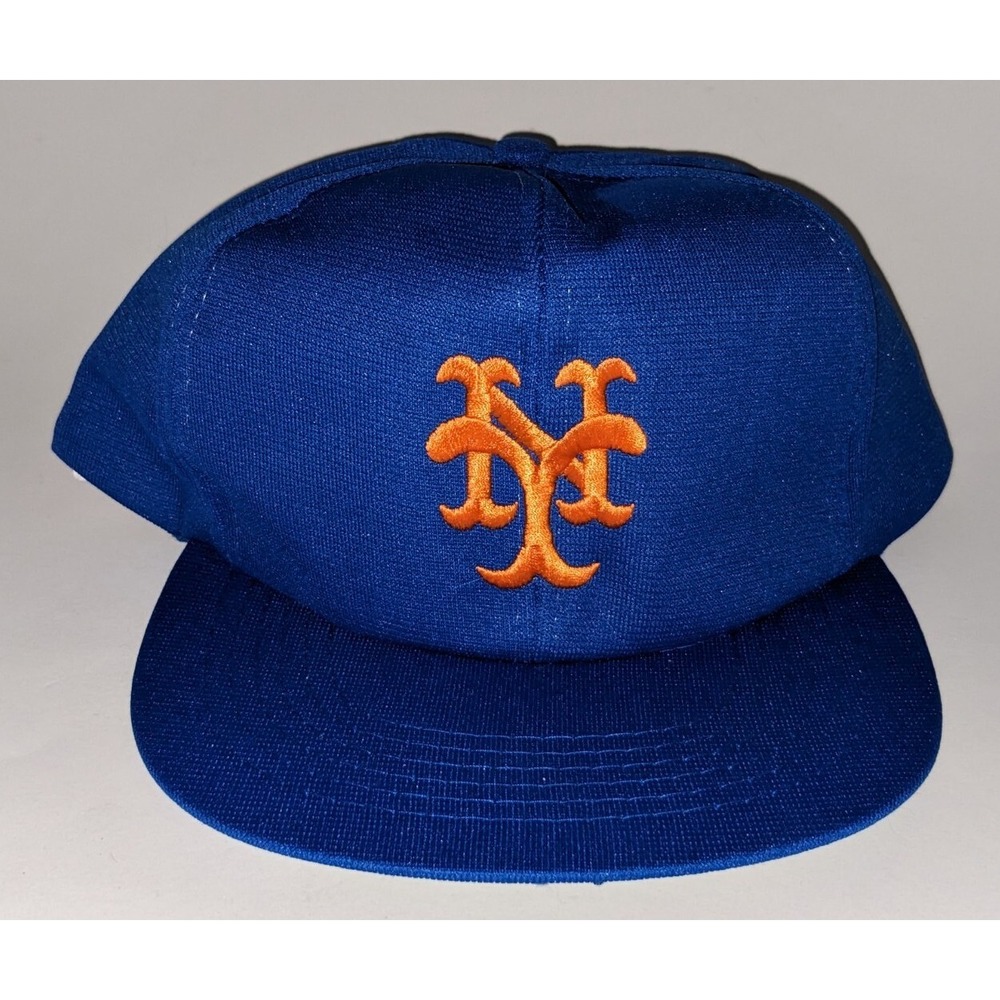New York Mets MLB Snapback Hat Cap UII U.I.I. Brand Vintage NY NEW NWT RARE Blue